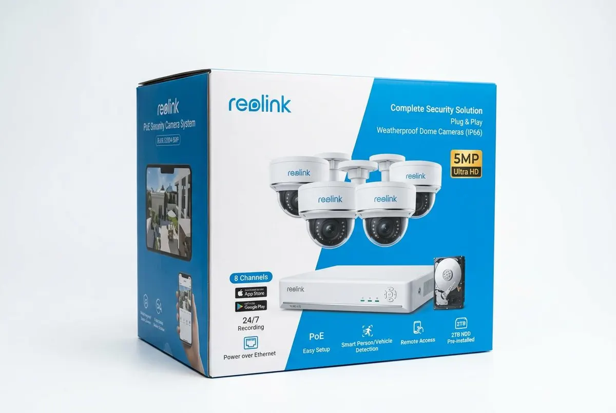 reolink home security kit